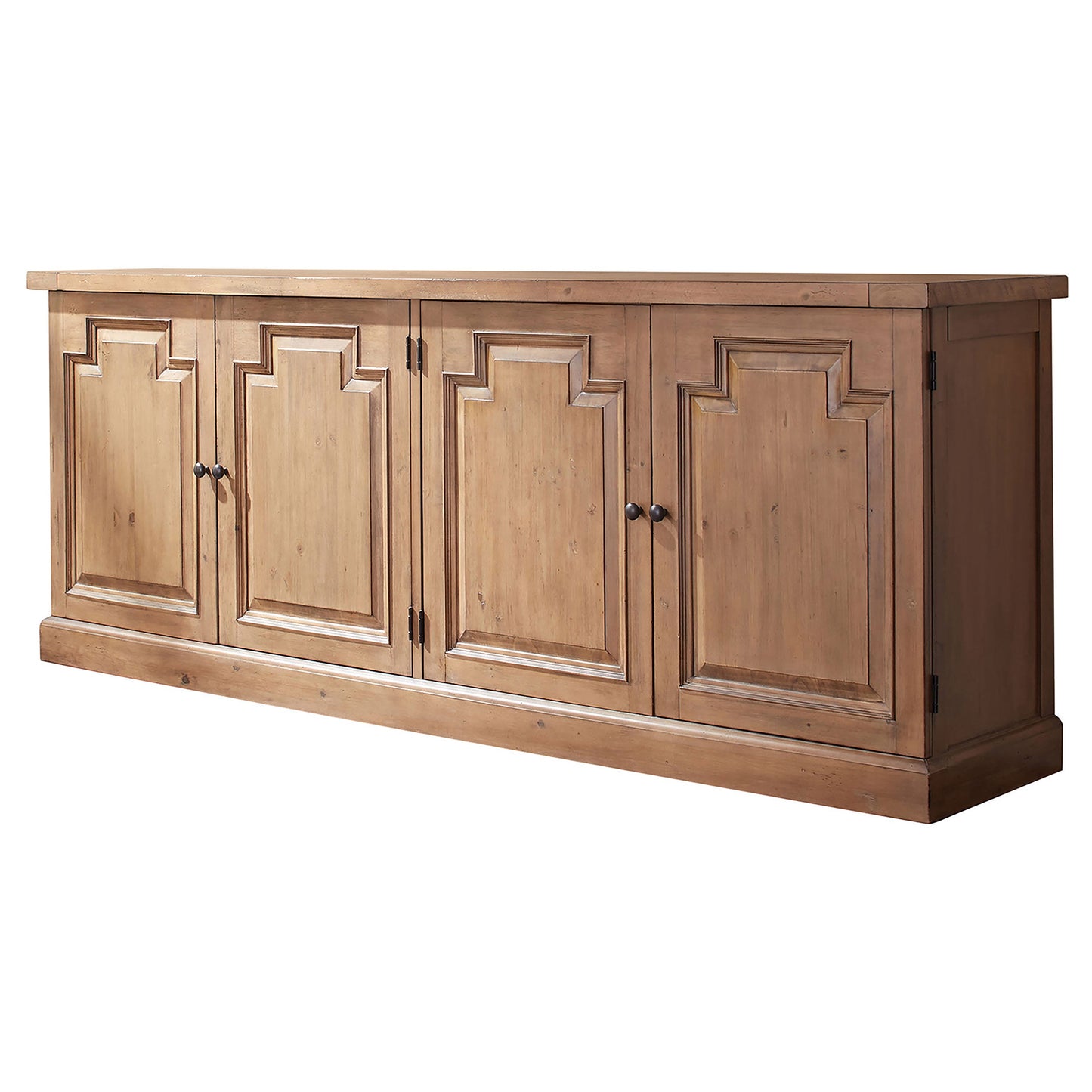 Florence 4-door Sideboard Rustic Smoke